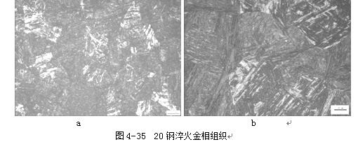 20鋼淬火金屬試驗 20鋼淬火金屬試驗