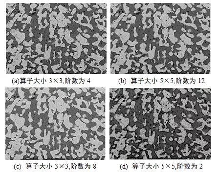 圖4金相圖像Nth濾波后圖像 圖4金相圖像Nth濾波后圖像