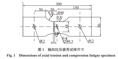 軸向拉壓試驗疲勞尺寸 軸向拉壓試驗疲勞尺寸